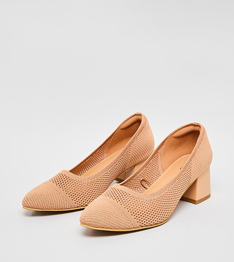 R&B  Pumps - Beige Pumps