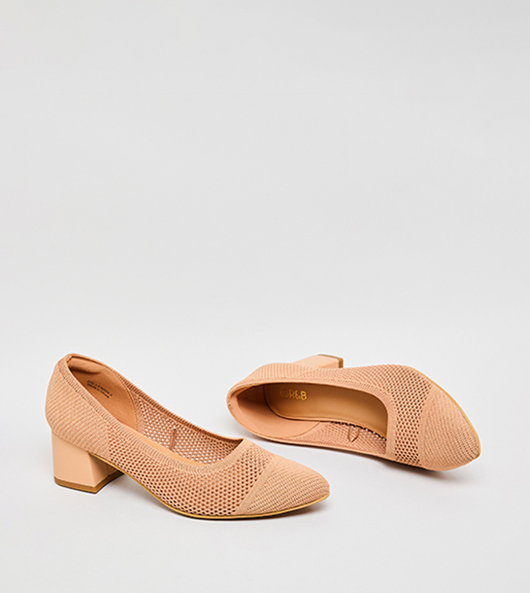 R&B  Pumps - Beige Pumps