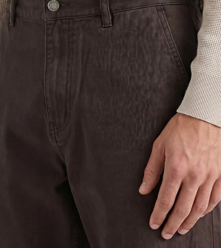 أر آند بي  بناطيل كاجوال - بني  بنطال كاجوال