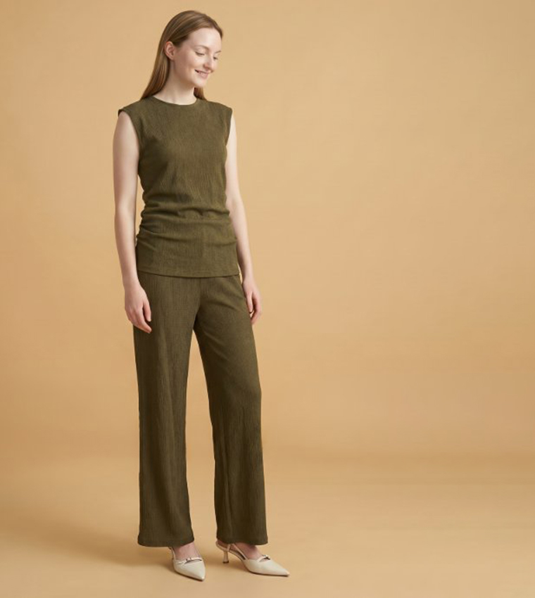 أر آند بي  توبات كاجوال  - أخضر Casual Tops
