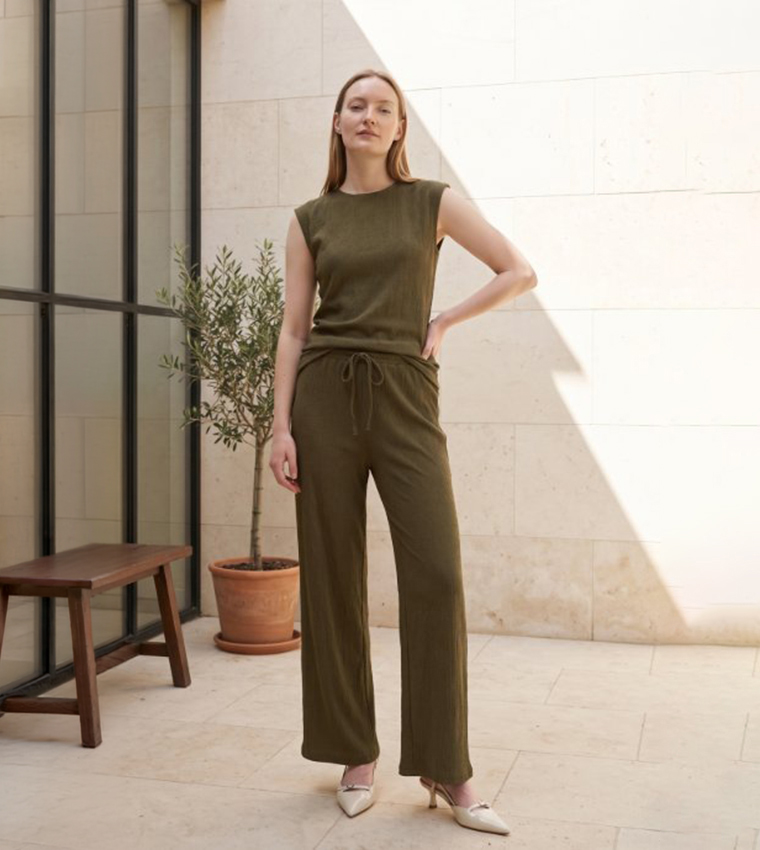 أر آند بي  توبات كاجوال  - أخضر Casual Tops