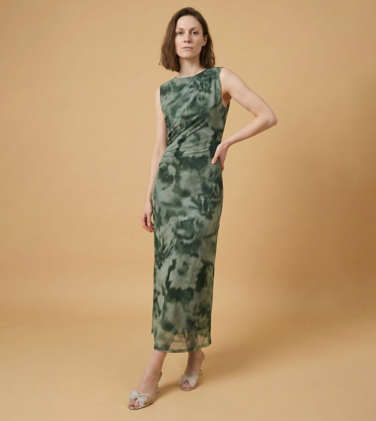 R&B  Midi Dresses - Green Midi Dresses