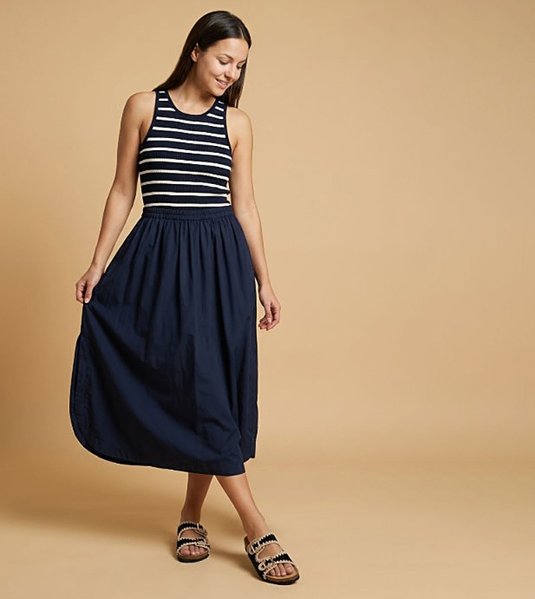 R&B  Maxi Dresses - Navy Maxi Dresses