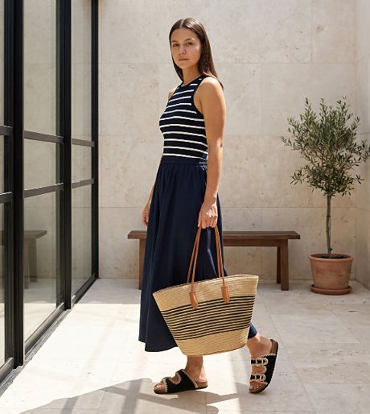 R&B  Maxi Dresses - Navy Maxi Dresses