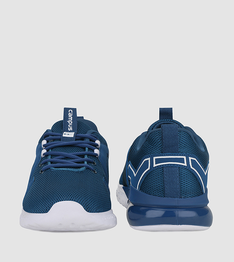 Logo Detail Mesh Lace-Up Shoes