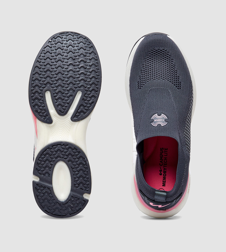 Campus  Casual Slip-ons - Grey Casual Slip-ons