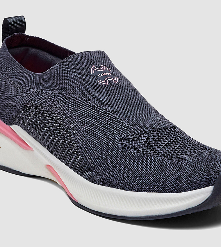 Campus  Casual Slip-ons - Grey Casual Slip-ons