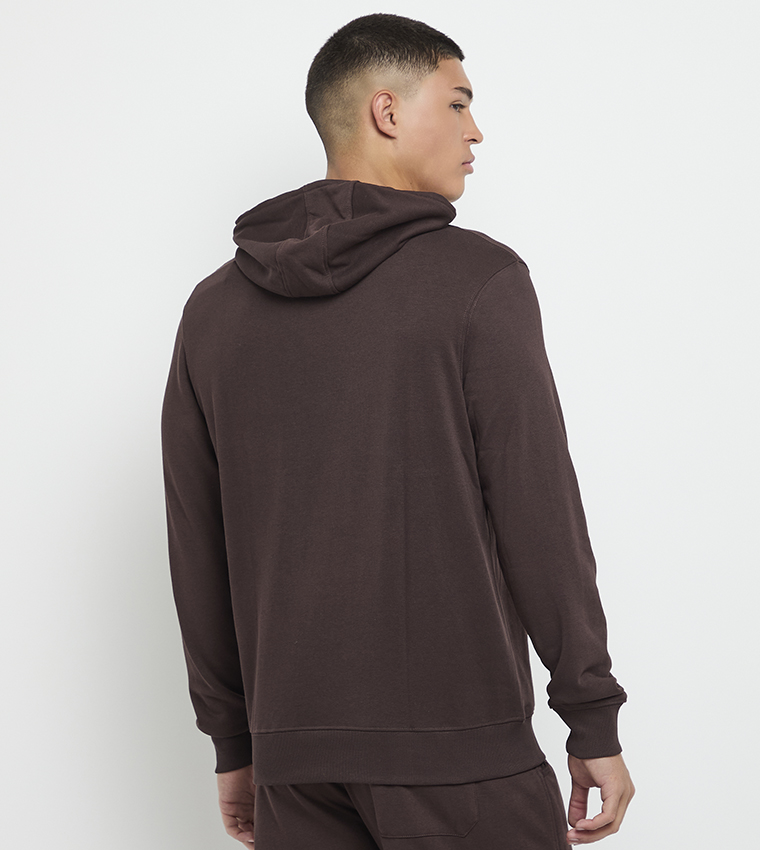 Solid Long Sleeves Hoodie