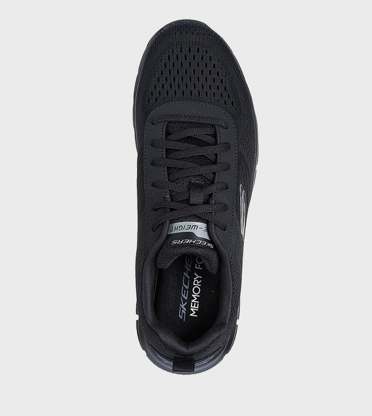 TRACK Logo Printed Runner Sneakers