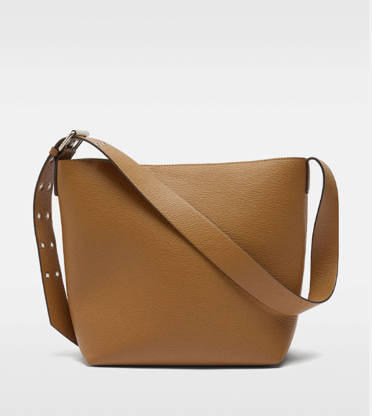 Textured Shoulder Bag