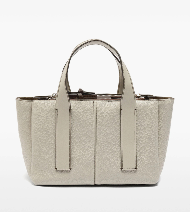 Textured Mini Tote Bag 