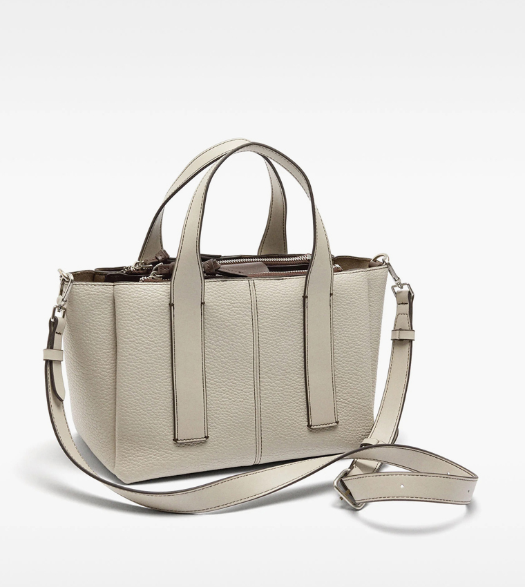 Textured Mini Tote Bag 