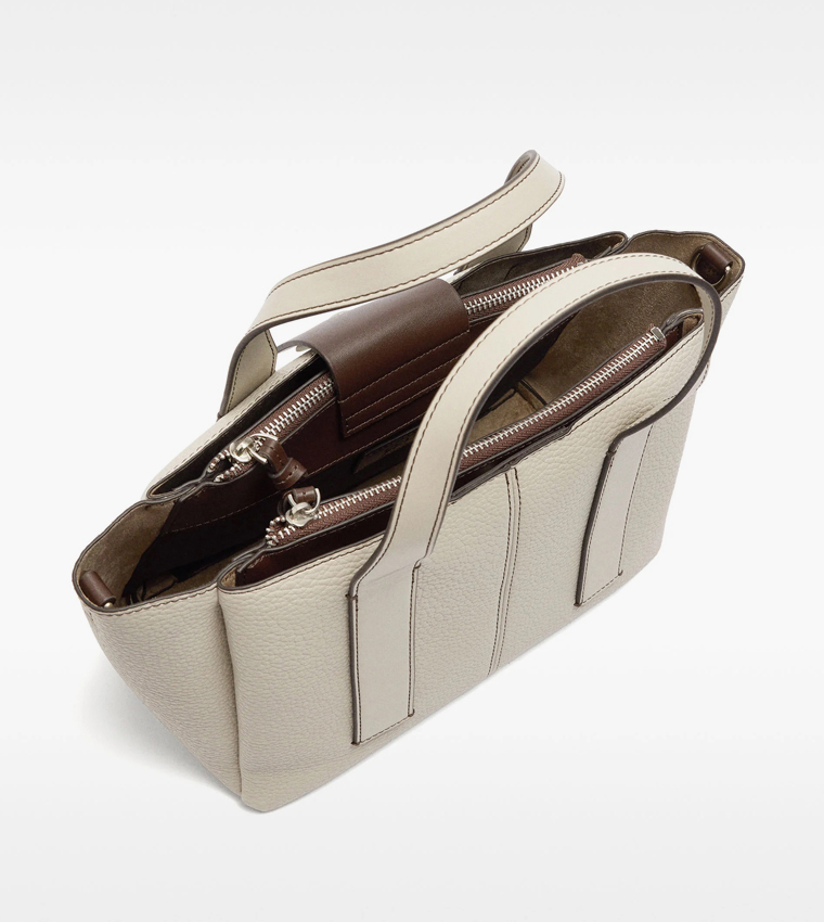 Textured Mini Tote Bag 