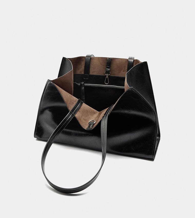 Textured Tote Bag