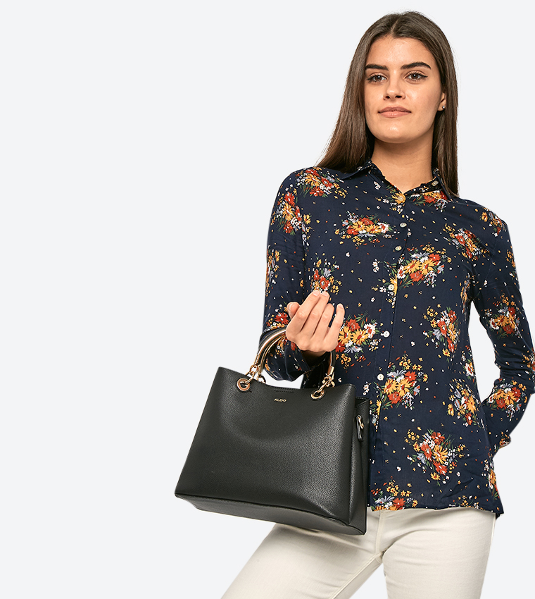 Oversize Solid Handheld Bag