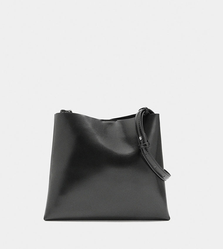 Solid Shoulder Bag