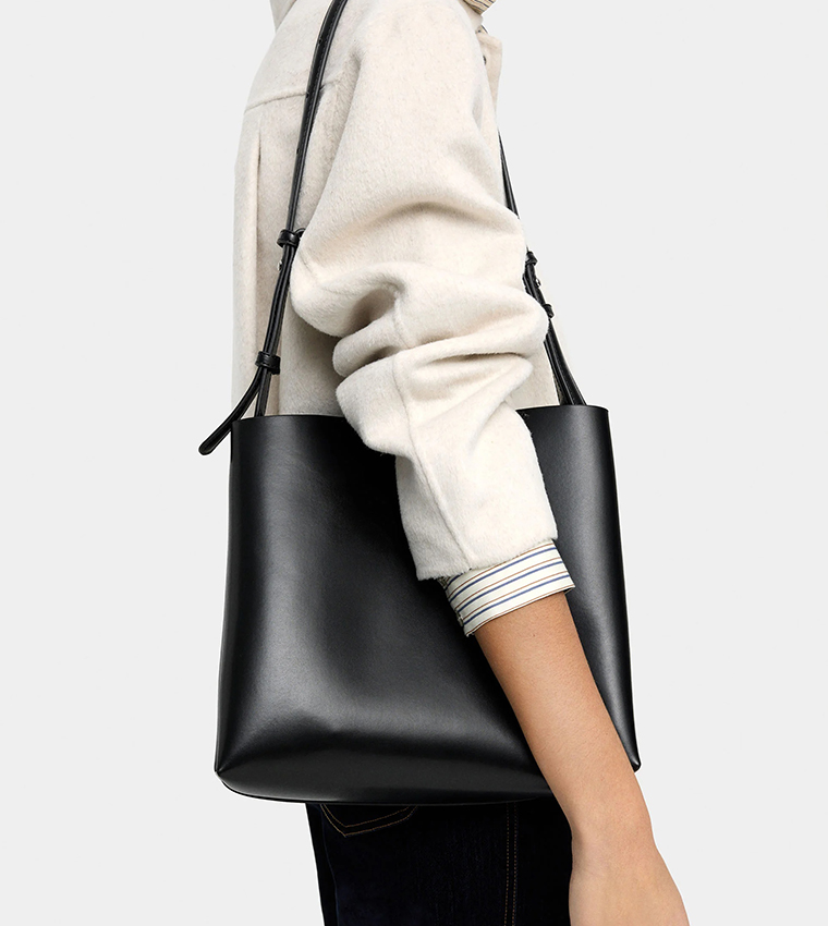 Solid Shoulder Bag