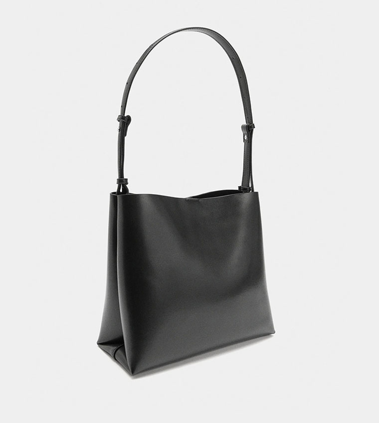 Solid Shoulder Bag