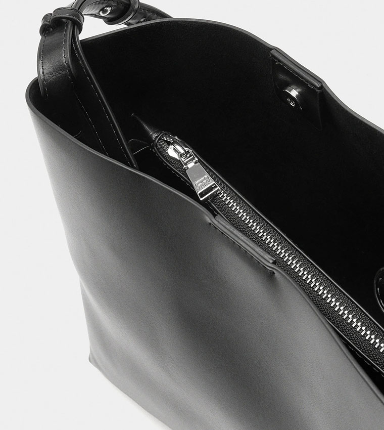 Solid Shoulder Bag