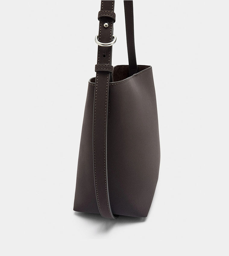 Textured Shoulder Bag