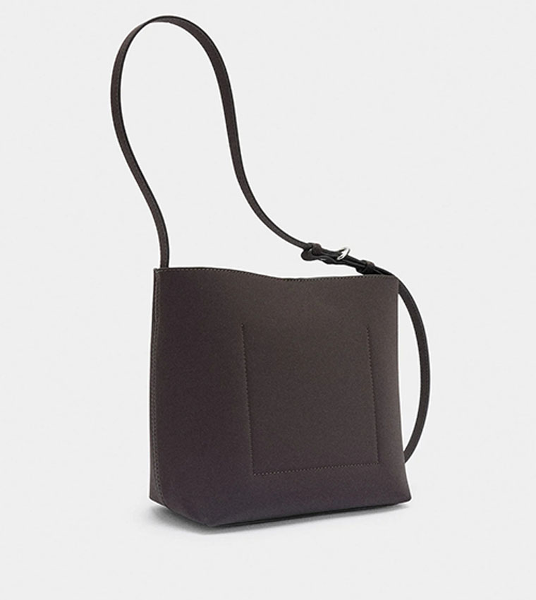 Textured Shoulder Bag