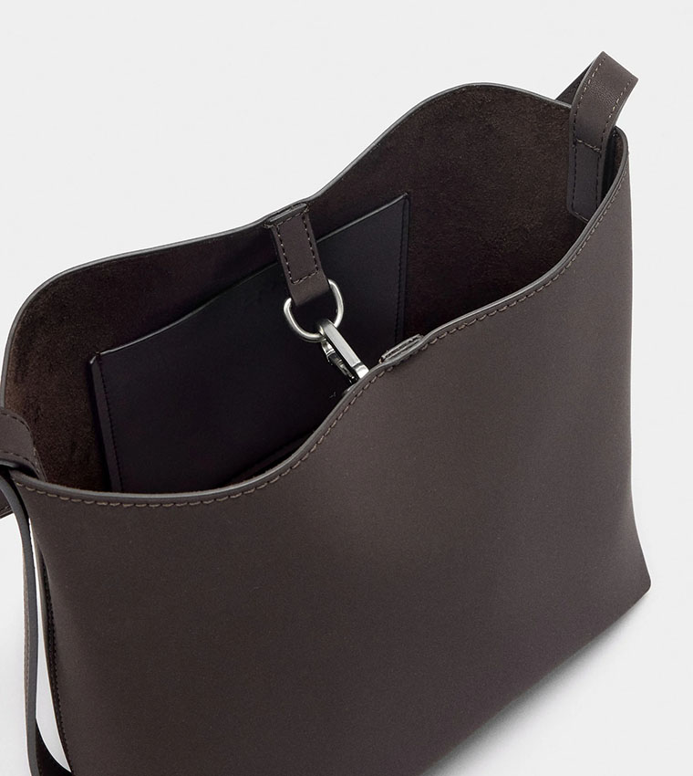Textured Shoulder Bag