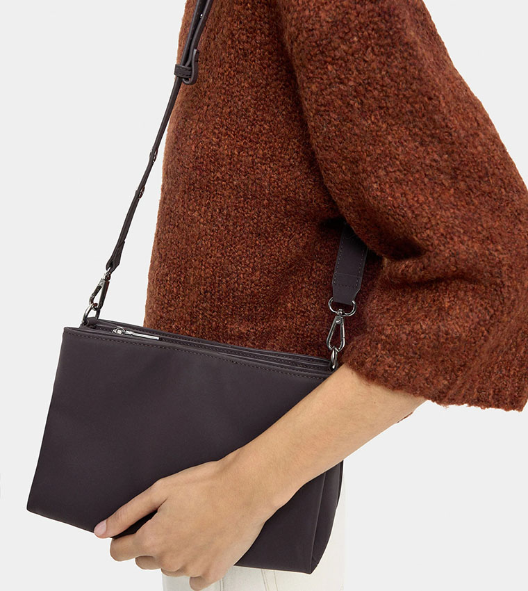 Textured Shoulder Bag