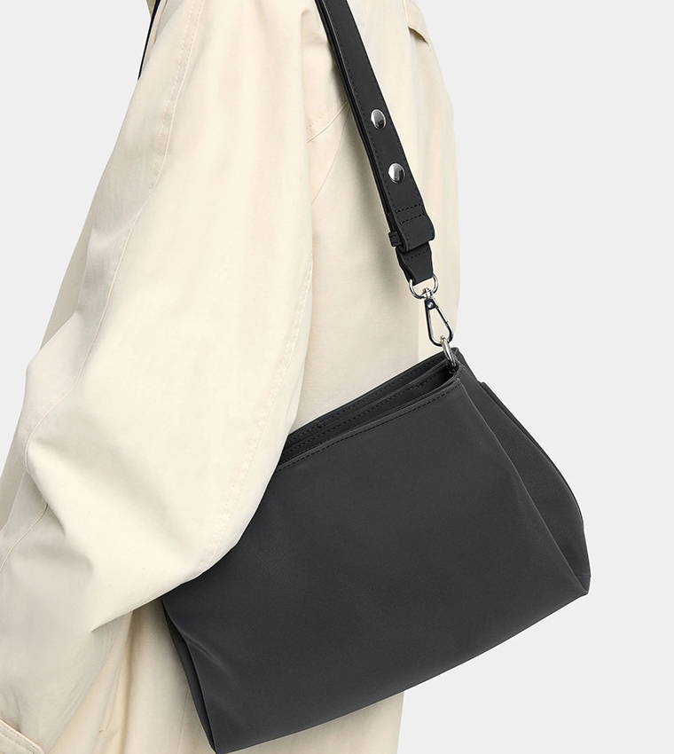 Textured Shoulder Bag
