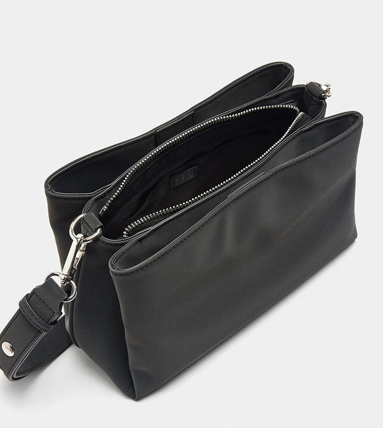 Textured Shoulder Bag
