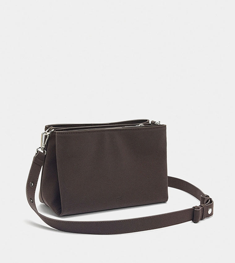 Textured Shoulder Bag