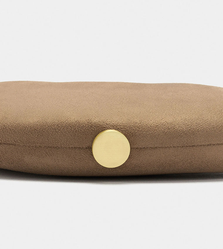 Leather Effect Party Clutch