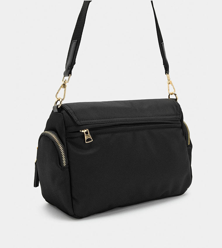 شنطة كروس بادي نايلون سادة