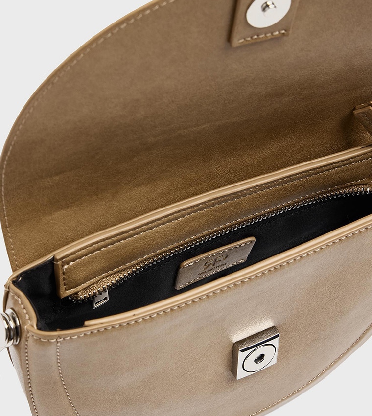 Parfois  Crossbody Bags - Beige Cross Body Bags