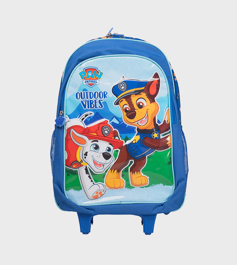 5 Piece Paw Patrol 18" Trolley Backpack Set