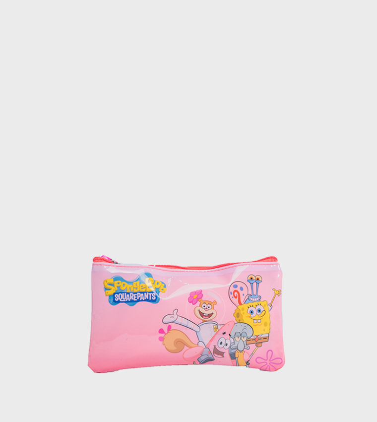 5 Piece Spongebob Squarepants 18" Trolley Backpack Set