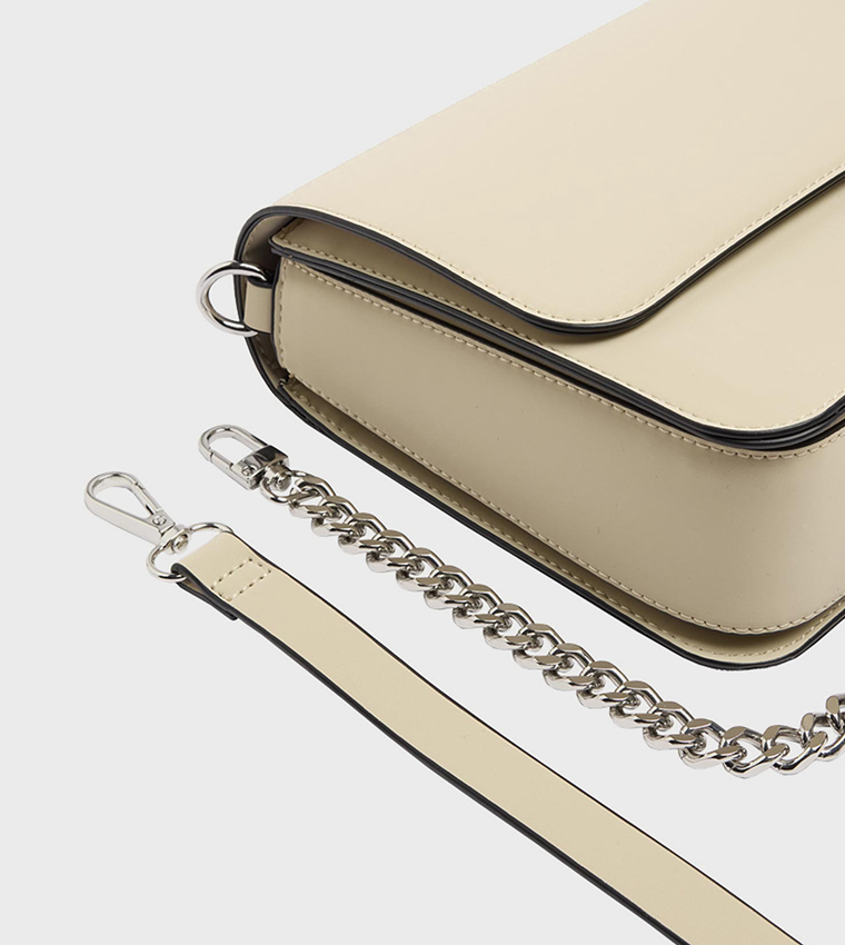 Parfois  Crossbody Bags - Cream Cross Body Bags