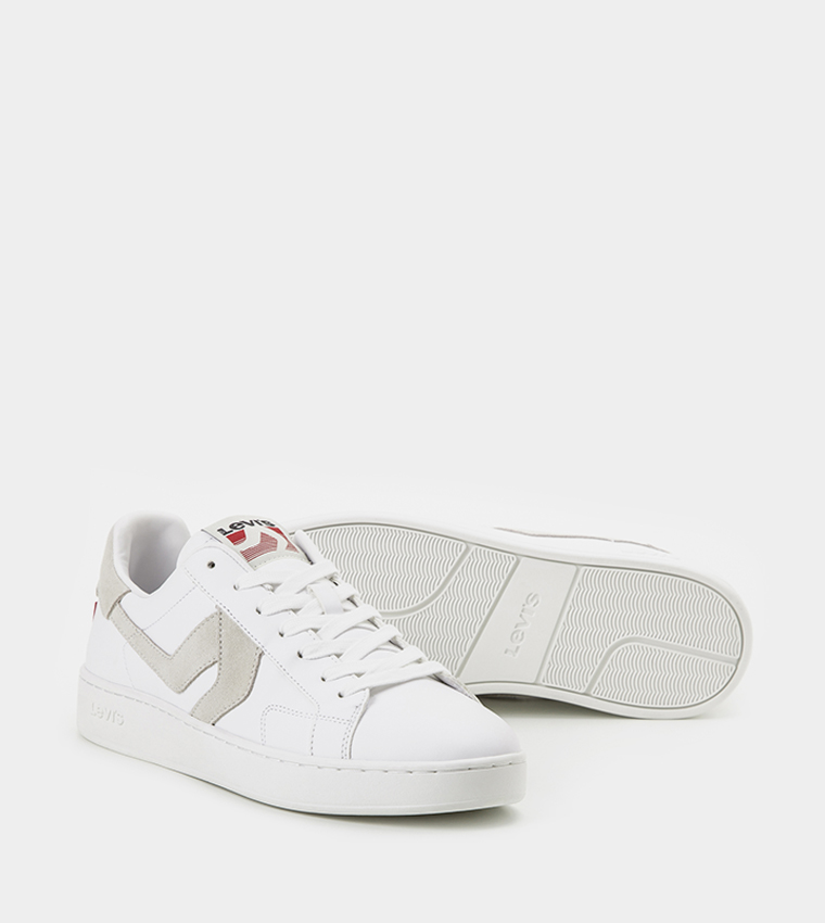 Contrast Trim Sneakers