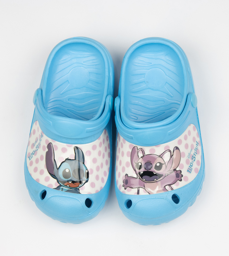 Lilo & Stitch Printed Slingback Clogs