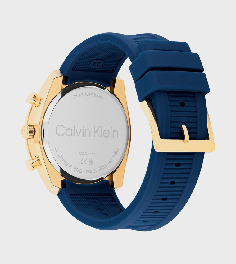 CKFLE Blue Dial Multifunction Watch