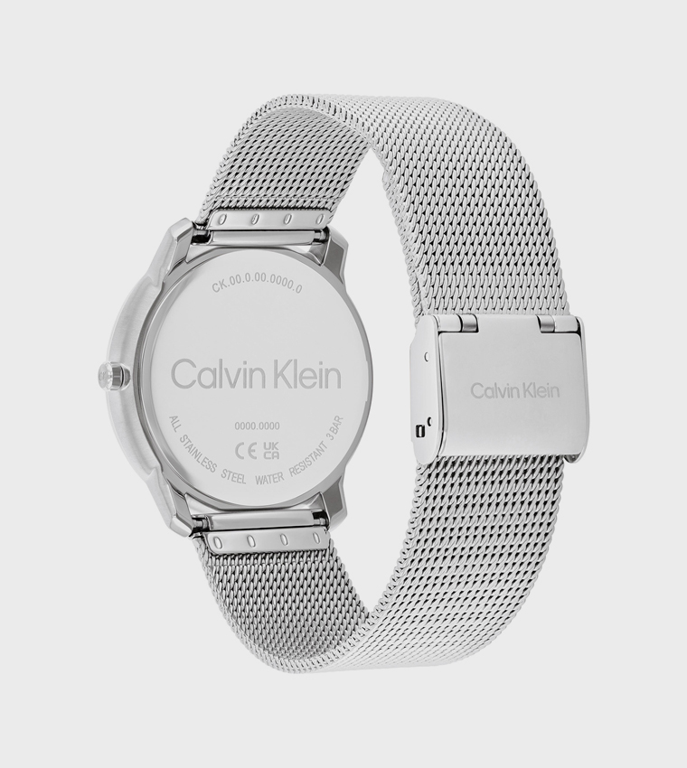 CKICO Monogram Pink Dial Analog Watch