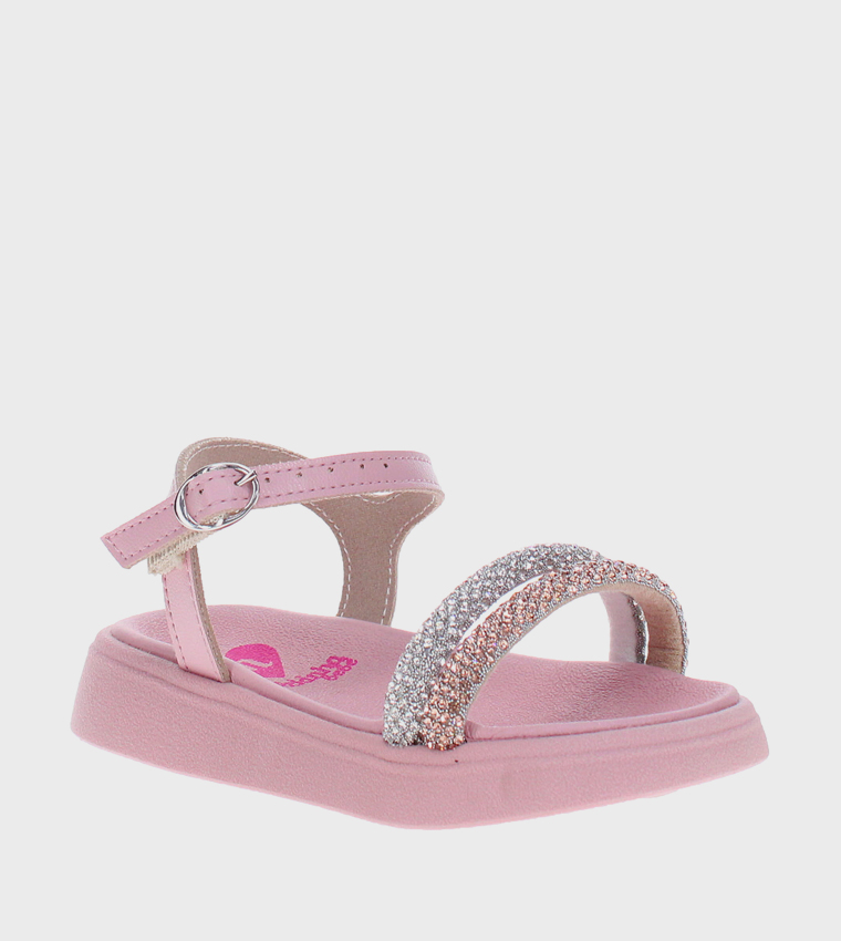 Embellished Slingback Casual Sandals