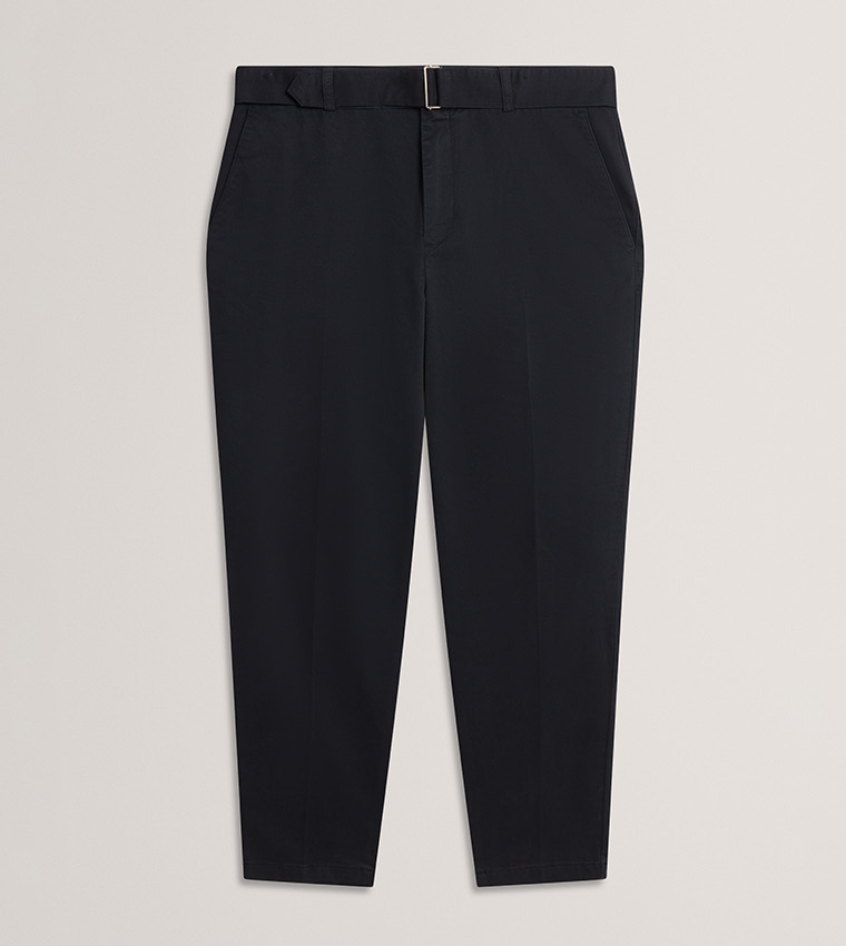 ARMODO Solid Tapered Fit Chinos