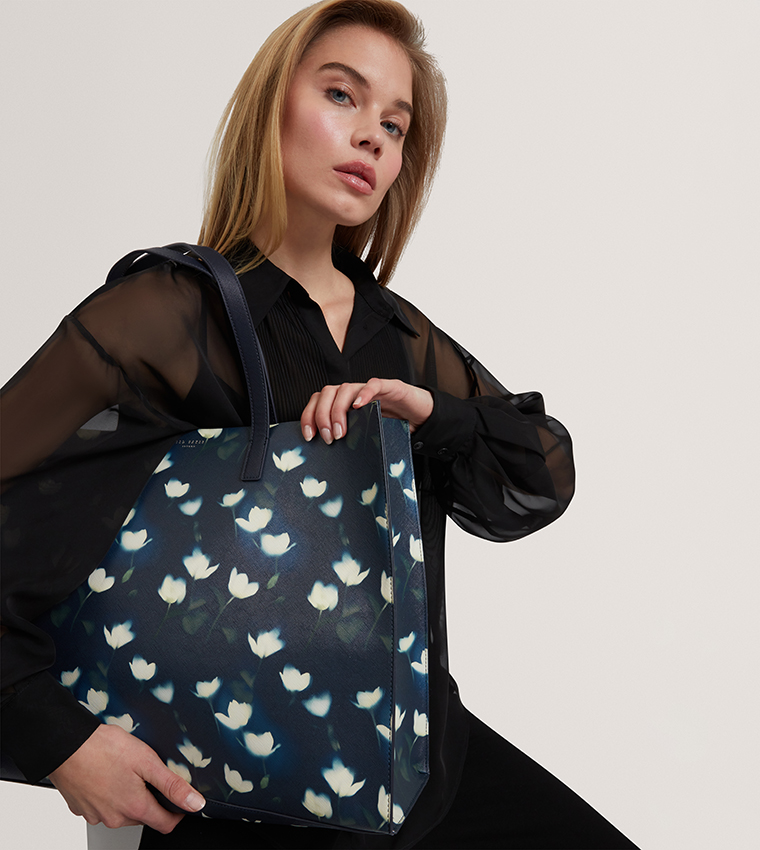 TULIPON Tulip Printed Tote Bag, Extra Large