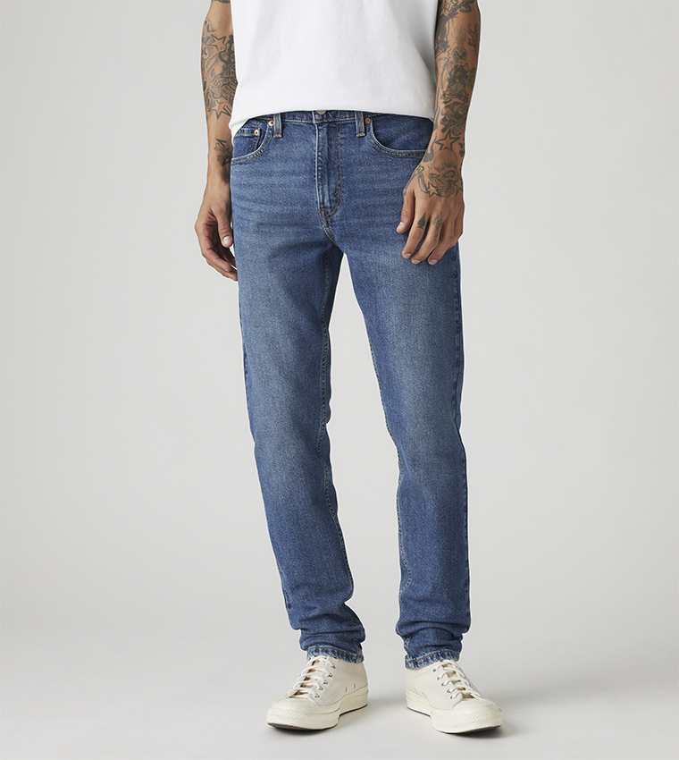 512 Washed Slim Tapered Fit Jeans
