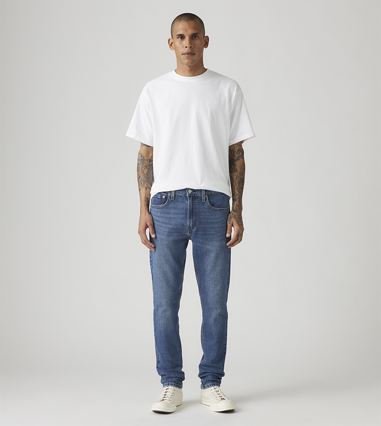 512 Washed Slim Tapered Fit Jeans