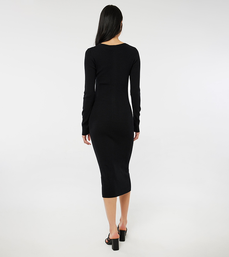 Buy Ardene Long Sleeves Knitted Cardigan Dress In Black | 6thstreet Saudi Arabia Buy Ardene Long Sleeves Knitted Cardigan Dress In Black | 6thstreet Saudi Arabia