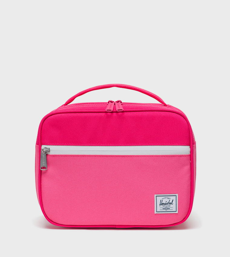 Pop Quiz Badge Detail Lunch Bag