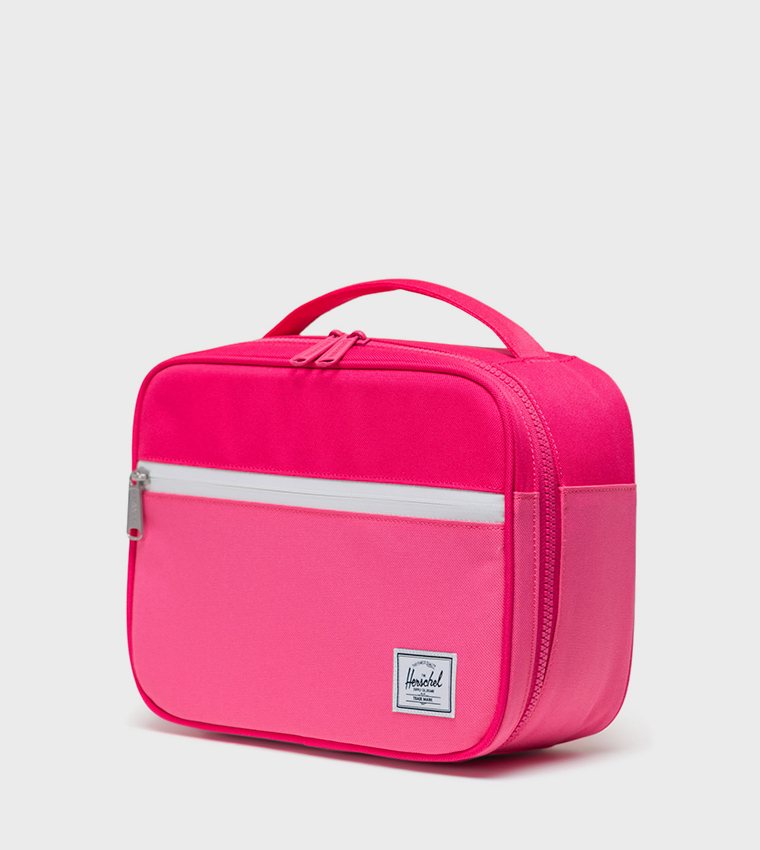 Pop Quiz Badge Detail Lunch Bag