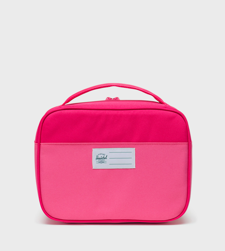 Pop Quiz Badge Detail Lunch Bag