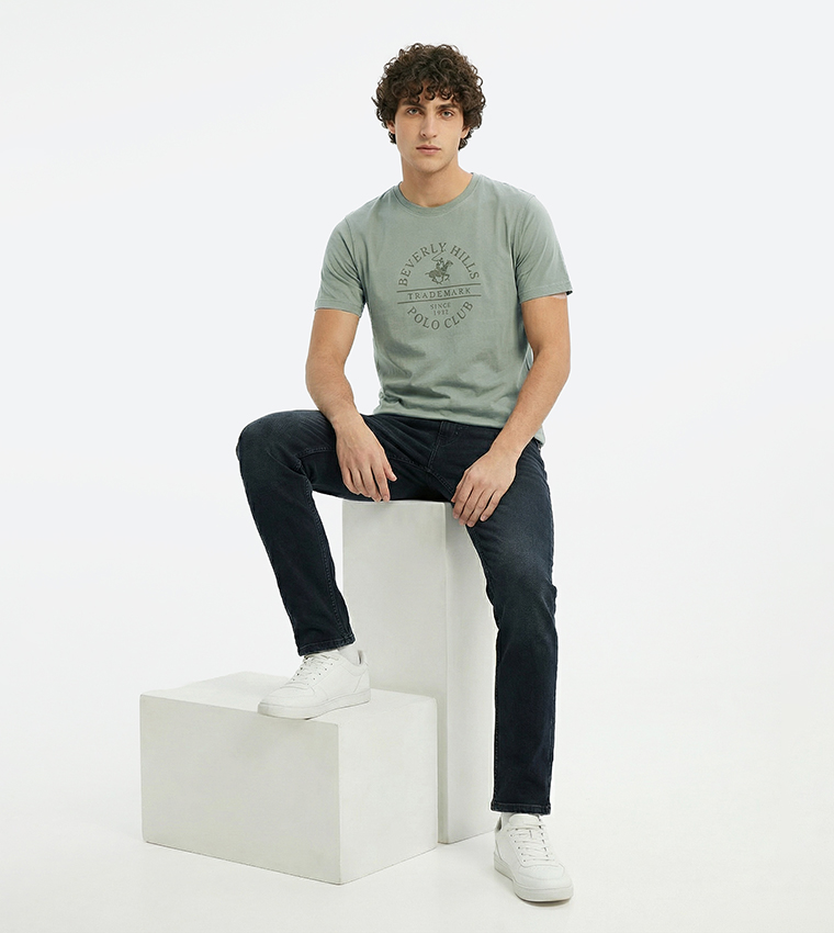 Graphic Crew Neck T-Shirt